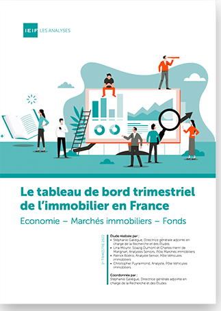 Couverture Tableau de bord trimestriel de l'immobilier en France T1 2022