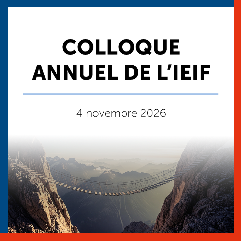 Colloque IEIF du 4 novembre 2026